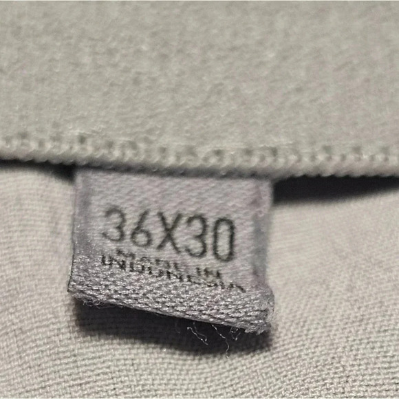 Adidas Golf Pants Men's 36 x 30 Flat Front Gray Stretch Poly Spandex Blend - Picture 7 of 9